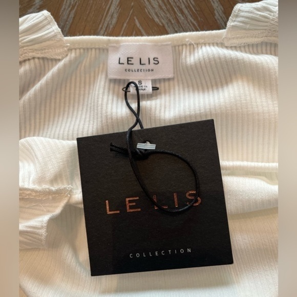 Lelis White Bodysuit NWT Small - Picture 8 of 10